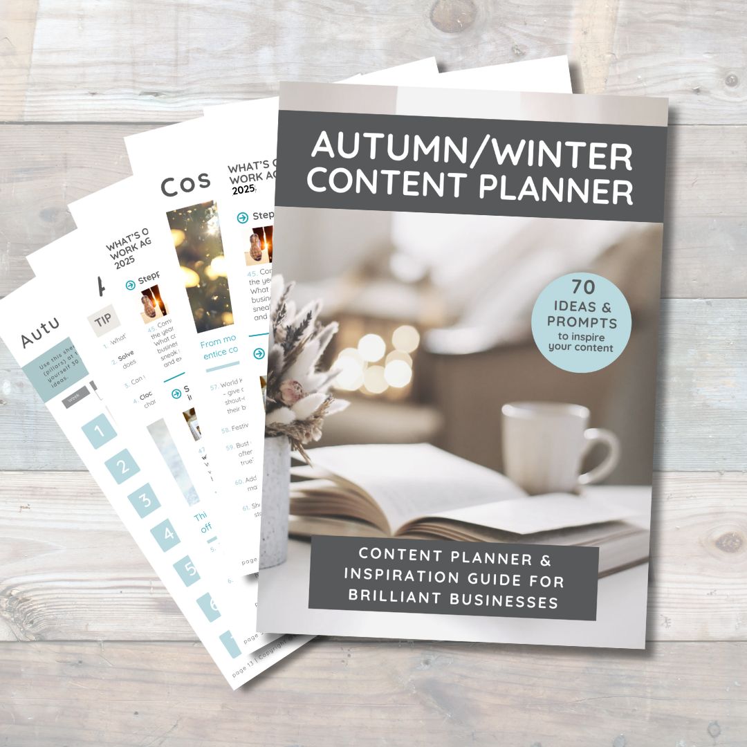 Autumn Marketing Ideas free planner